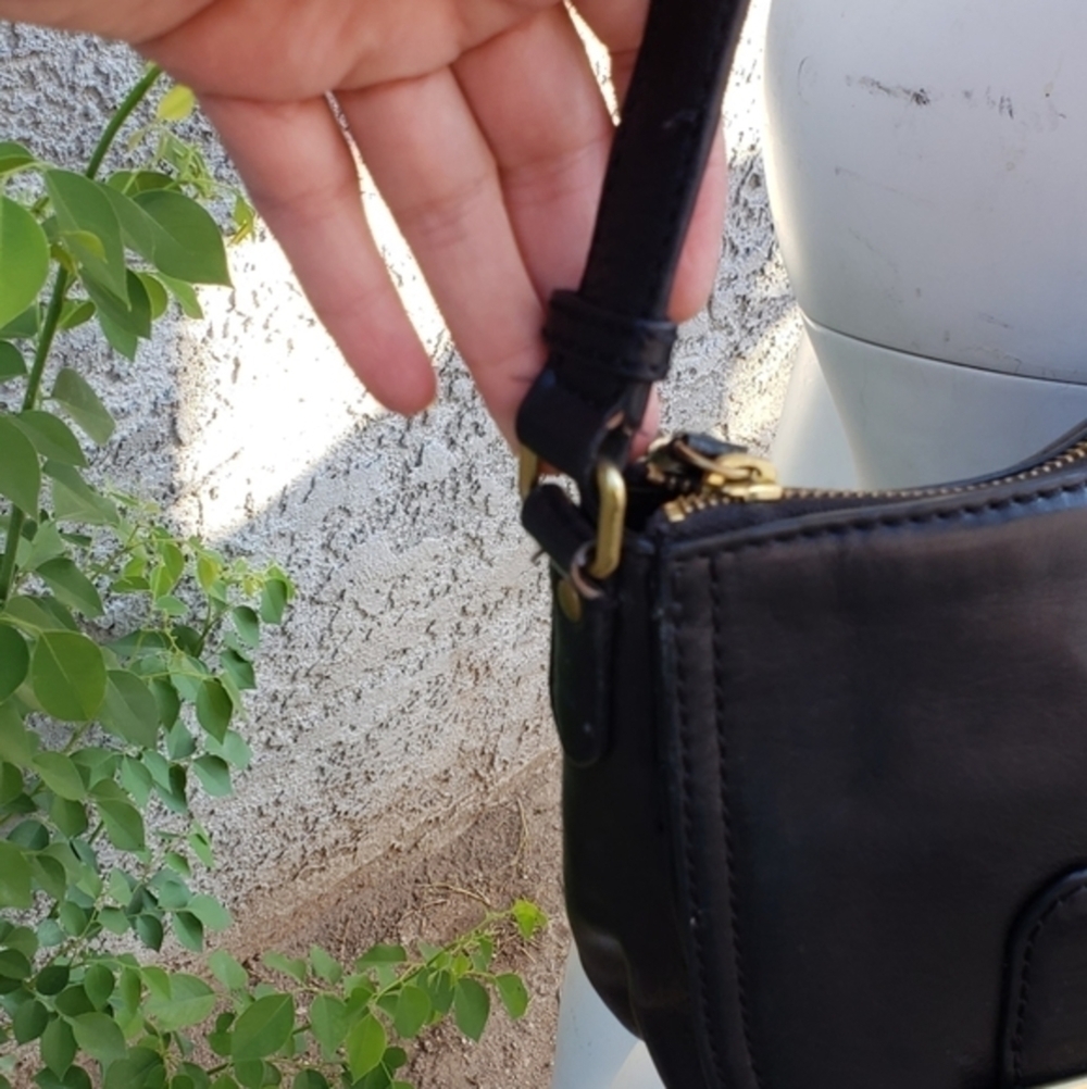 Frye Black Leather Cross Body Bag - Picture 6 of 16